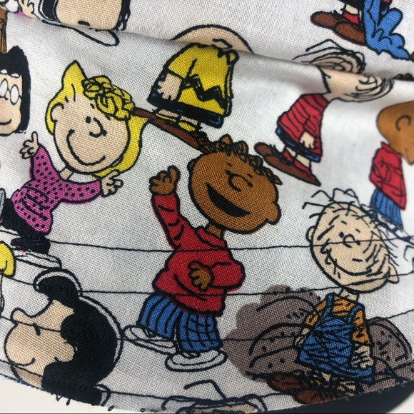 Charlie Brown Snoopy Denim Reversible Bucket Hat